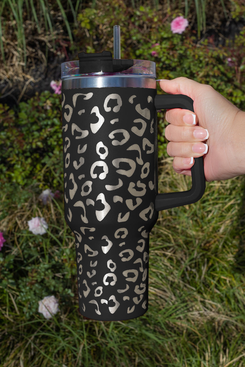 Leopard Stainless Steel Cup